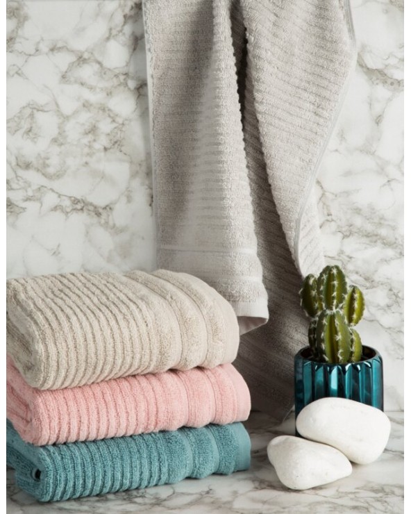 Ręcznik bawełna 30x50 Sammy pudrowy Eurofirany