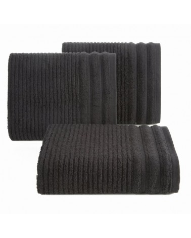 Ręcznik bawełna 70x140 Sammy czarny Eurofirany