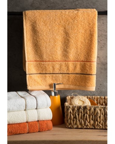 Ręcznik bawełna 70x140 Suzi kremowy Eurofirany