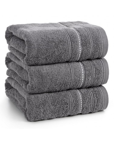 Ręcznik bawełna 30x50 Vento stalowy Eurofirany