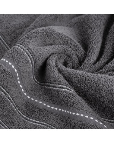 Ręcznik bawełna 30x50 Vento stalowy Eurofirany