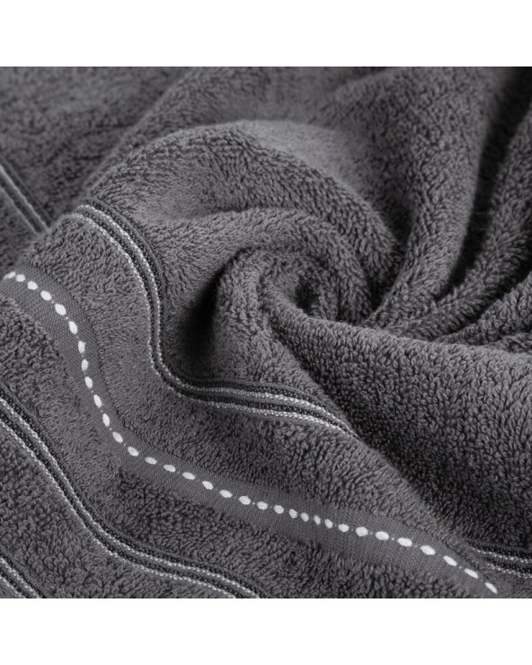 Ręcznik bawełna 70x140 Vento stalowy Eurofirany