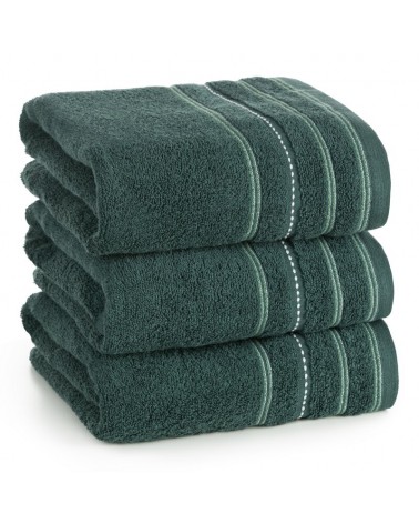 Ręcznik bawełna 30x50 Vento ciemnozielony Eurofirany