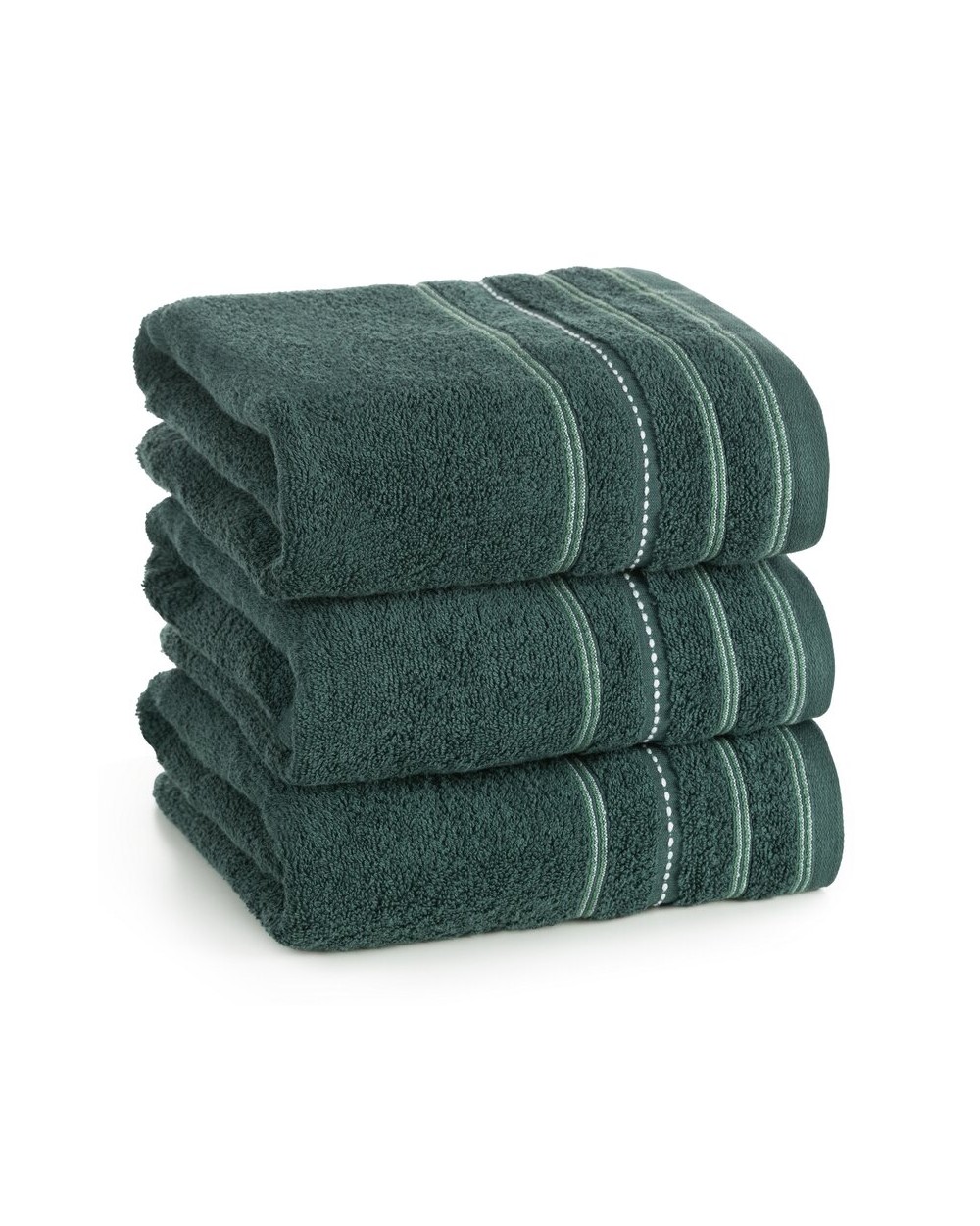 Ręcznik bawełna 50x90 Vento ciemnozielony Eurofirany