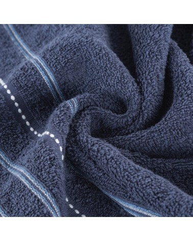 Ręcznik bawełna 50x90 Vento granatowy Eurofirany