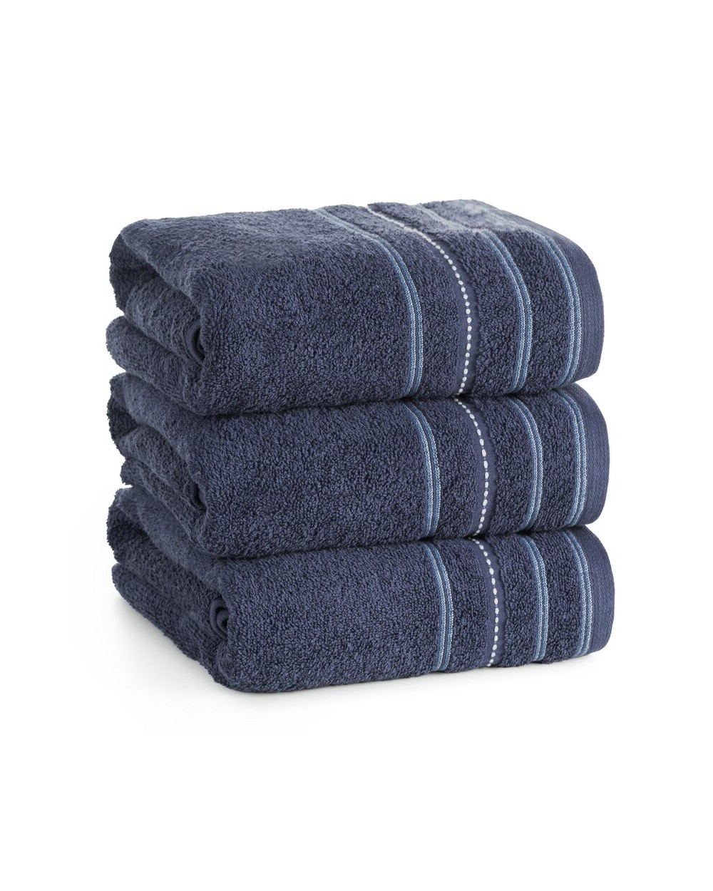 Ręcznik bawełna 70x140 Vento granatowy Eurofirany