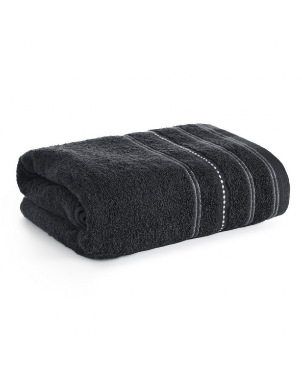 Ręcznik bawełna 30x50 Vento czarny Eurofirany