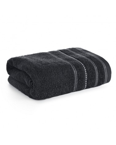Ręcznik bawełna 50x90 Vento czarny Eurofirany