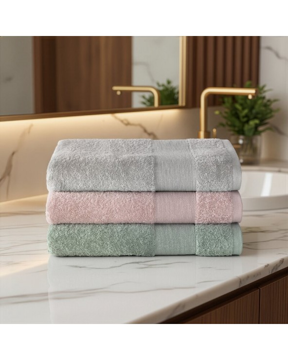 Ręcznik bawełna 70x140 Zoja kremowy Eurofirany