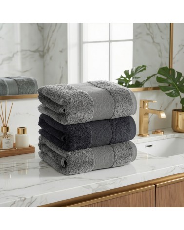 Ręcznik bawełna 70x140 Zoja musztardowy Eurofirany