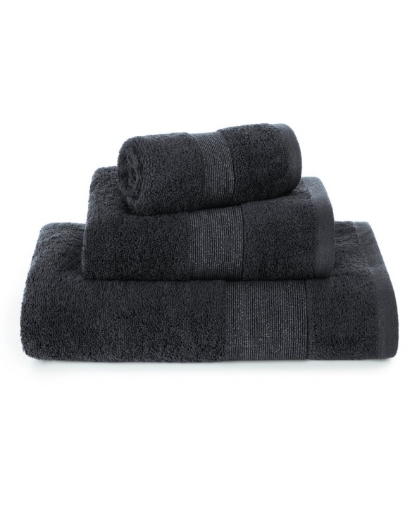 Ręcznik bawełna 50x90 Zoja czarny Eurofirany