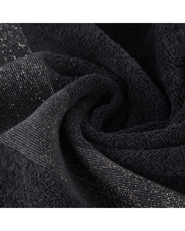 Ręcznik bawełna 70x140 Zoja czarny Eurofirany