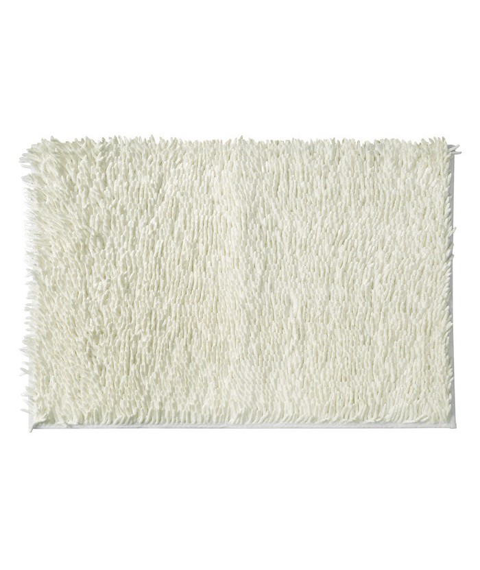 Dywanik z frędzlami Shaggy 60x90 biały Eurofirany Dywanik z frędzlami Shaggy 60x90 biały