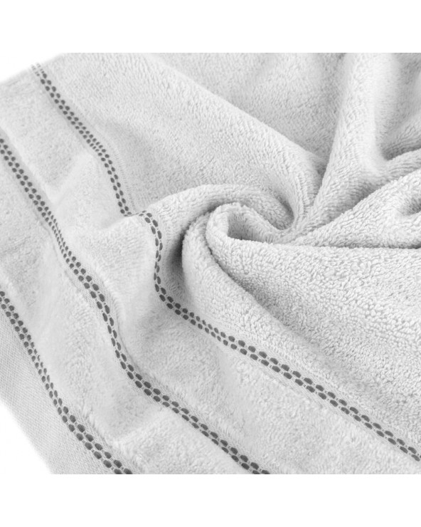 Ręcznik bawełna 50x90 Dona srebrny Eurofirany