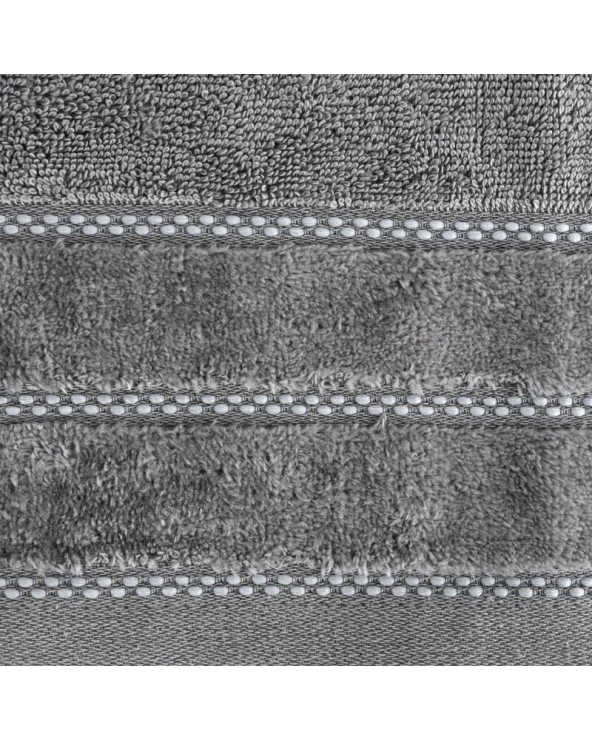 Ręcznik bawełna 30x50 Dona grafitowy Eurofirany