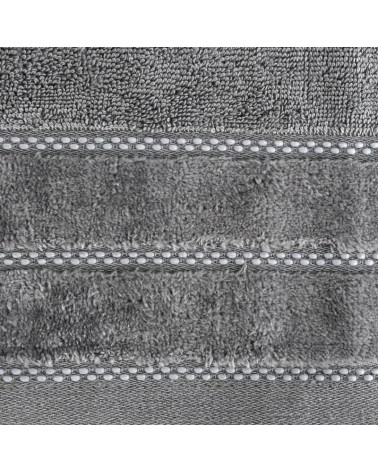 Ręcznik bawełna 30x50 Dona grafitowy Eurofirany