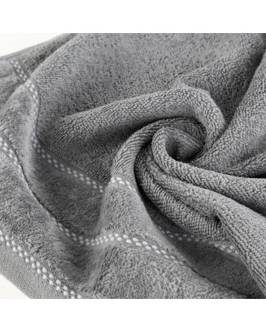 Ręcznik bawełna 30x50 Dona grafitowy Eurofirany