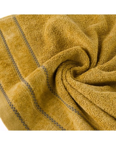 Ręcznik bawełna 30x50 Dona musztardowy Eurofirany