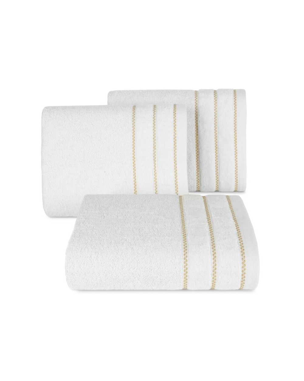 Ręcznik bawełna 50x90 Dona musztardowy Eurofirany