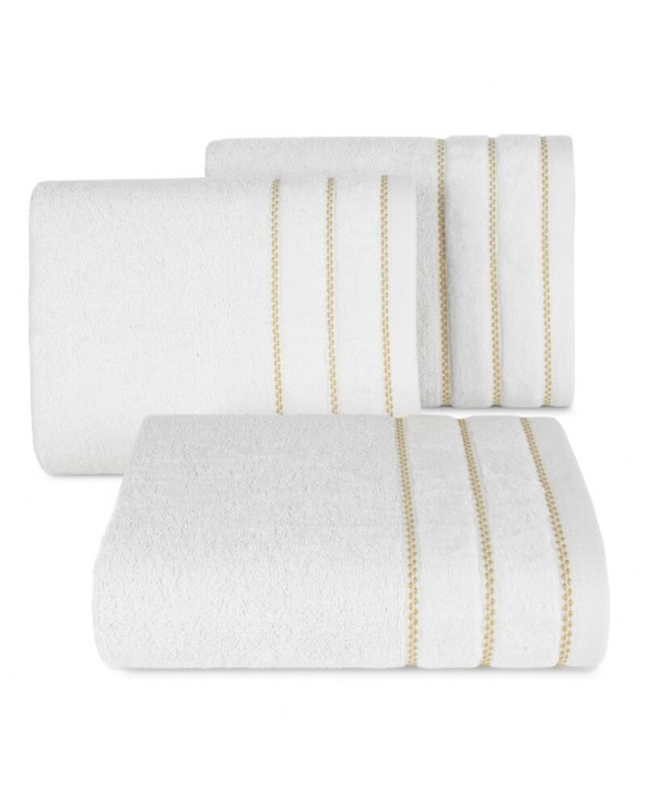 Ręcznik bawełna 70x140 Dona musztardowy Eurofirany