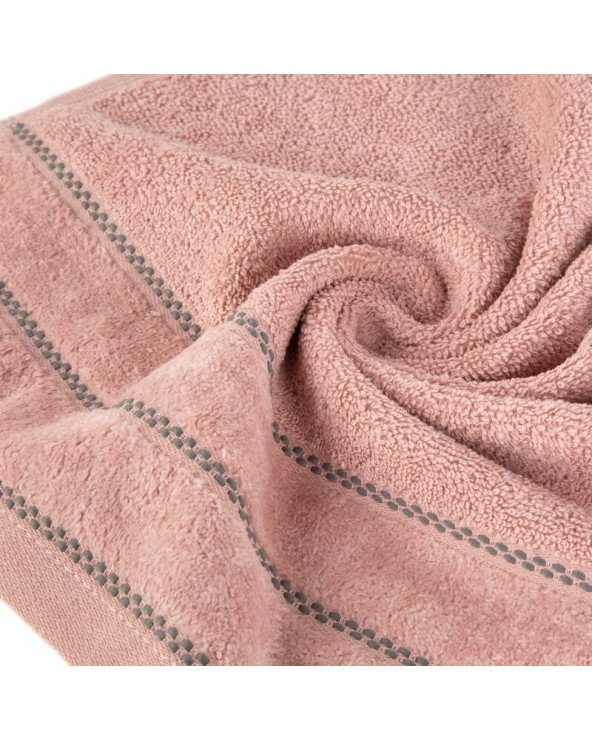 Ręcznik bawełna 30x50 Dona pudrowy Eurofirany