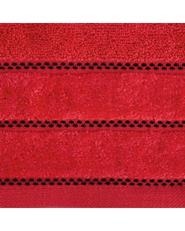 Ręcznik bawełna 30x50 Dona czerwony Eurofirany