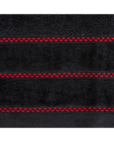 Ręcznik bawełna 30x50 Dona czarny Eurofirany