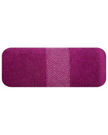 Ręcznik bawełna 70x140 Igor amarantowa Eurofirany