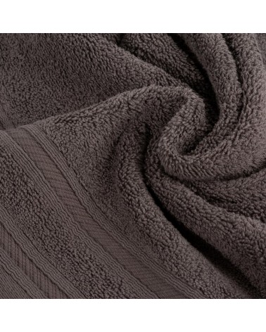 Ręcznik bawełna 70x140 Kely grafitowy Eurofirany