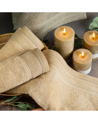 Ręcznik bawełna 70x140 Kely beżowy Eurofirany