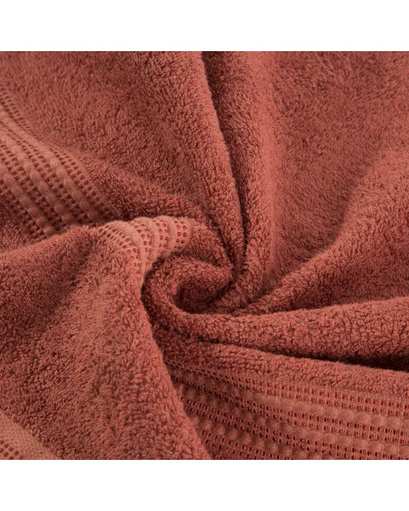 Ręcznik bambus 70x140 Mela ceglasty Eurofirany