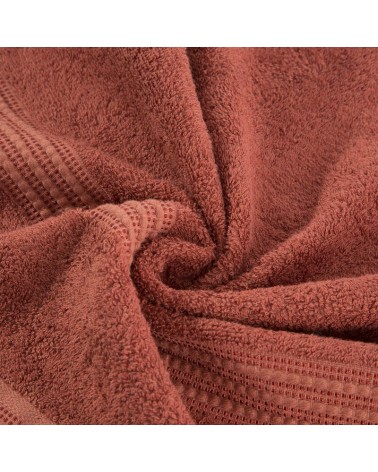 Ręcznik bambus 70x140 Mela ceglasty Eurofirany