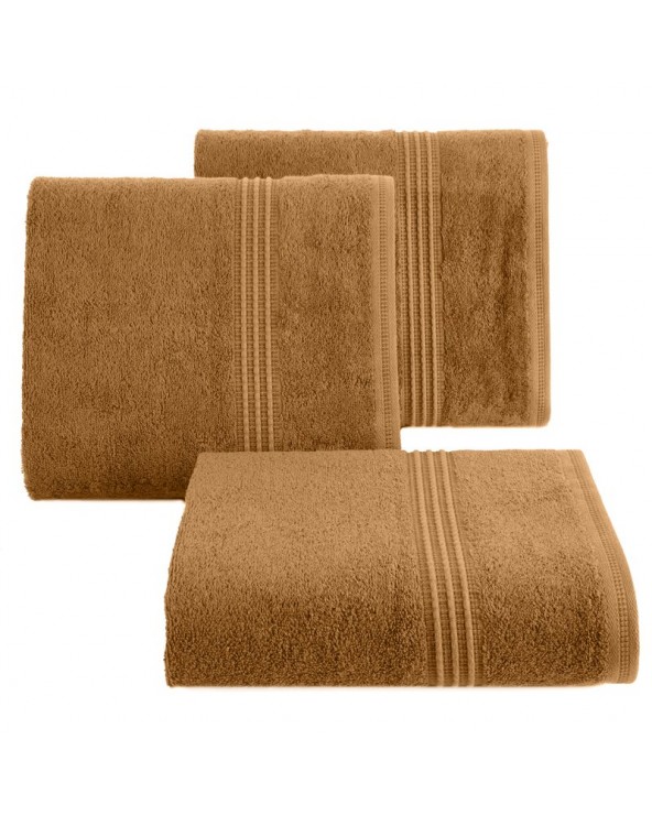 Ręcznik bambus 50x90 Mela jasnobrązowy Eurofirany