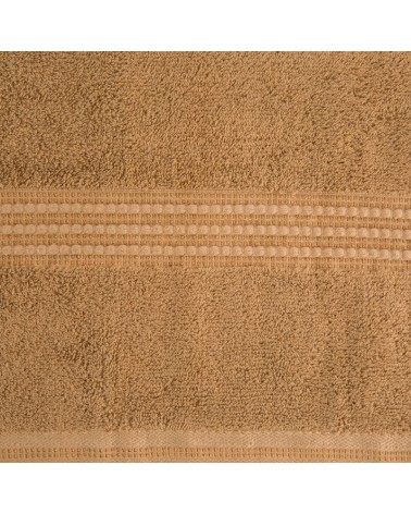 Ręcznik bambus 50x90 Mela jasnobrązowy Eurofirany