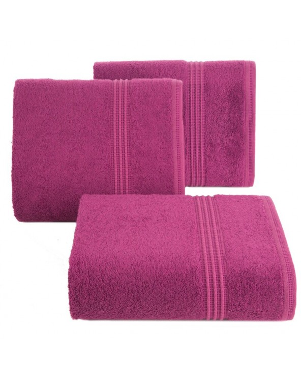 Ręcznik bambus 50x90 Mela amarantowy Eurofirany