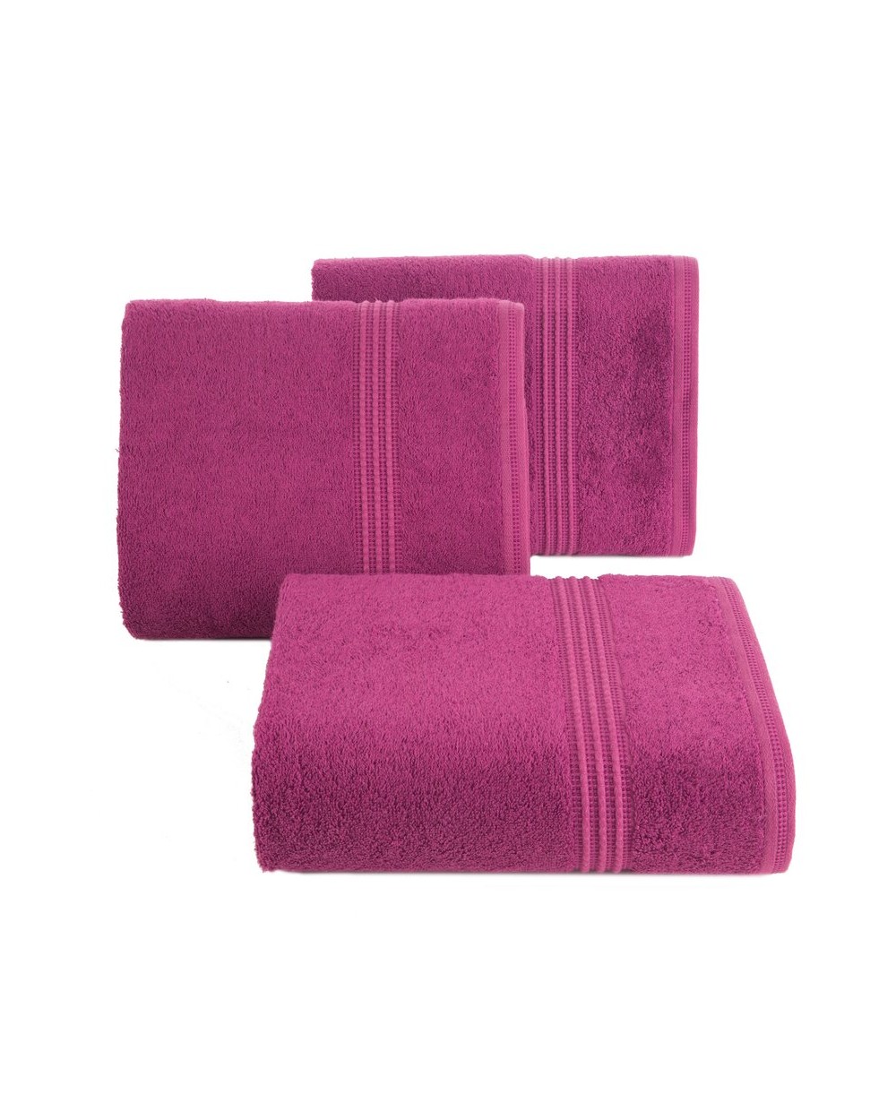 Ręcznik bambus 50x90 Mela amarantowy Eurofirany