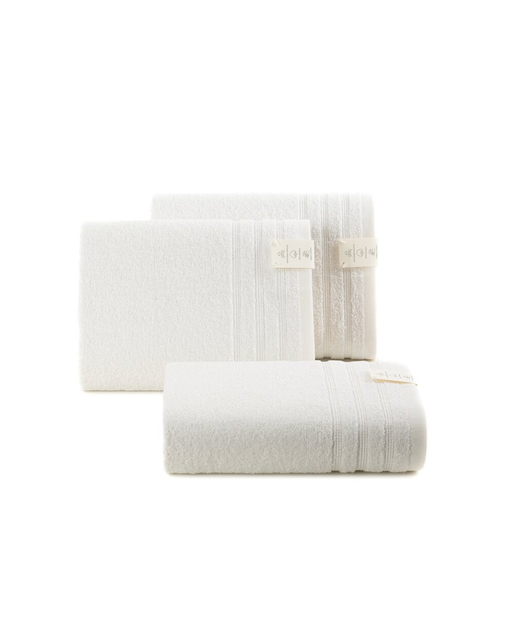 Ręcznik bawełna 30x50 Saba kremowy Eurofirany