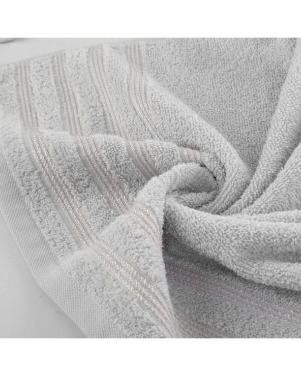 Ręcznik bawełna 30x50 Saba srebrny Eurofirany