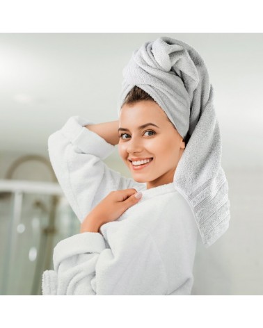 Ręcznik bawełna 30x50 Saba srebrny Eurofirany