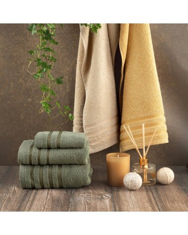 Ręcznik bawełna 30x50 Saba ciemnosrebrny Eurofirany