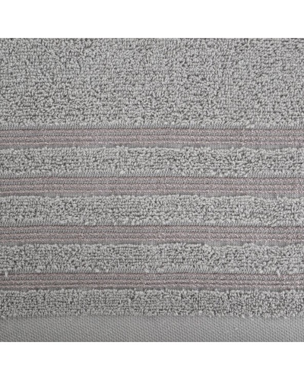 Ręcznik bawełna 70x140 Saba ciemnosrebrny Eurofirany