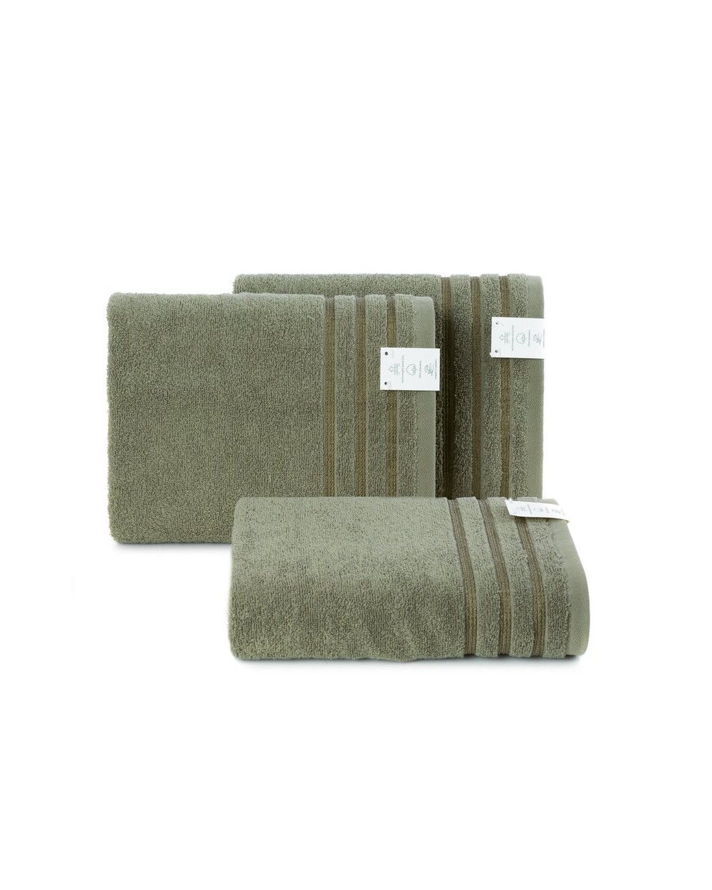 Ręcznik bawełna 70x140 Saba oliwkowy Eurofirany