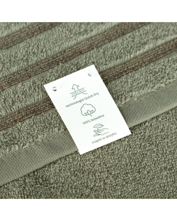 Ręcznik bawełna 70x140 Saba oliwkowy Eurofirany