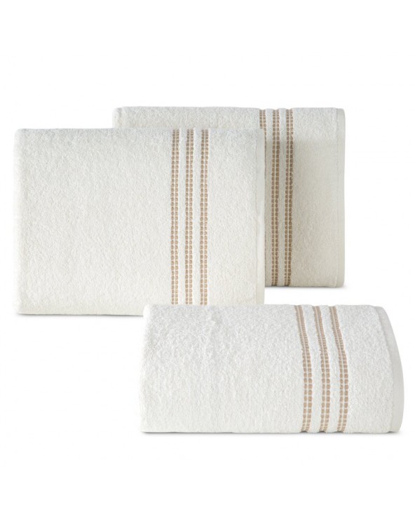 Ręcznik bawełna 70x140 Seba kremowy Eurofirany