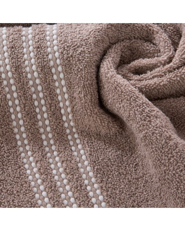 Ręcznik bawełna 30x50 Seba brązowy Eurofirany