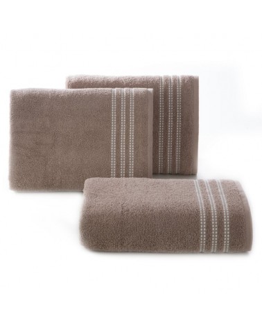 Ręcznik bawełna 70x140 Seba brązowy Eurofirany