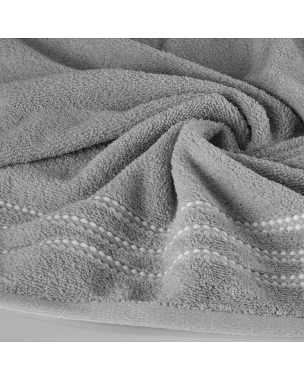 Ręcznik bawełna 30x50 Seba srebrny Eurofirany