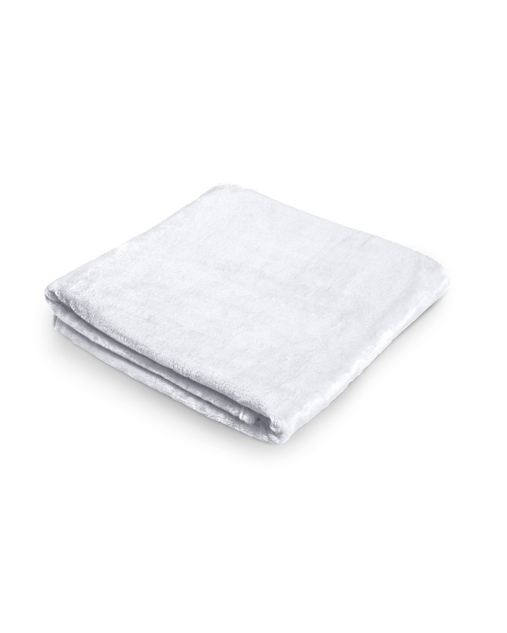 Koc pluszowy 150x200 Kaszmirowy Dotyk biały Matex