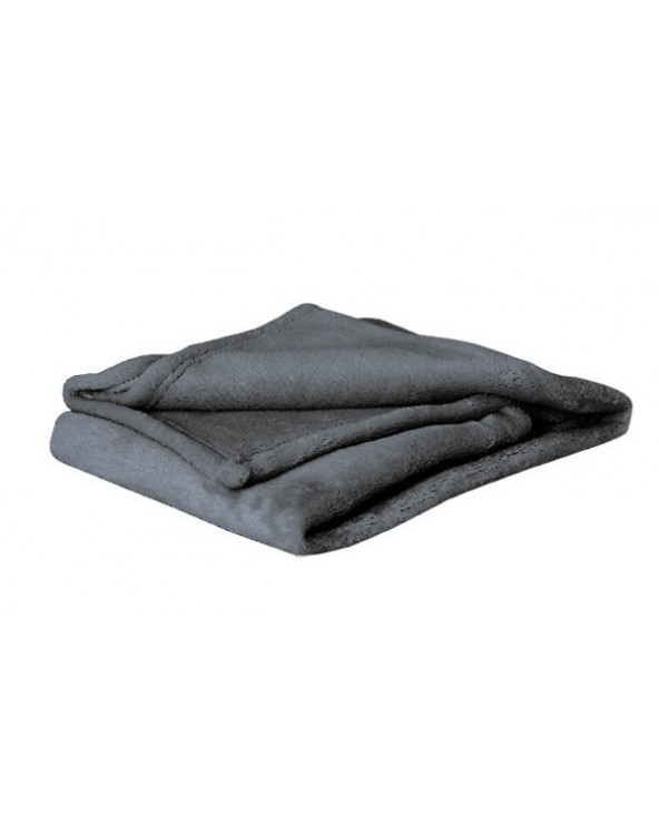 Koc pluszowy 150x200 Kaszmirowy Dotyk szary Matex