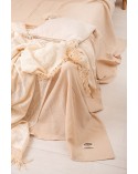 Narzuta muślinowa 240x210 cappuccino Matex
